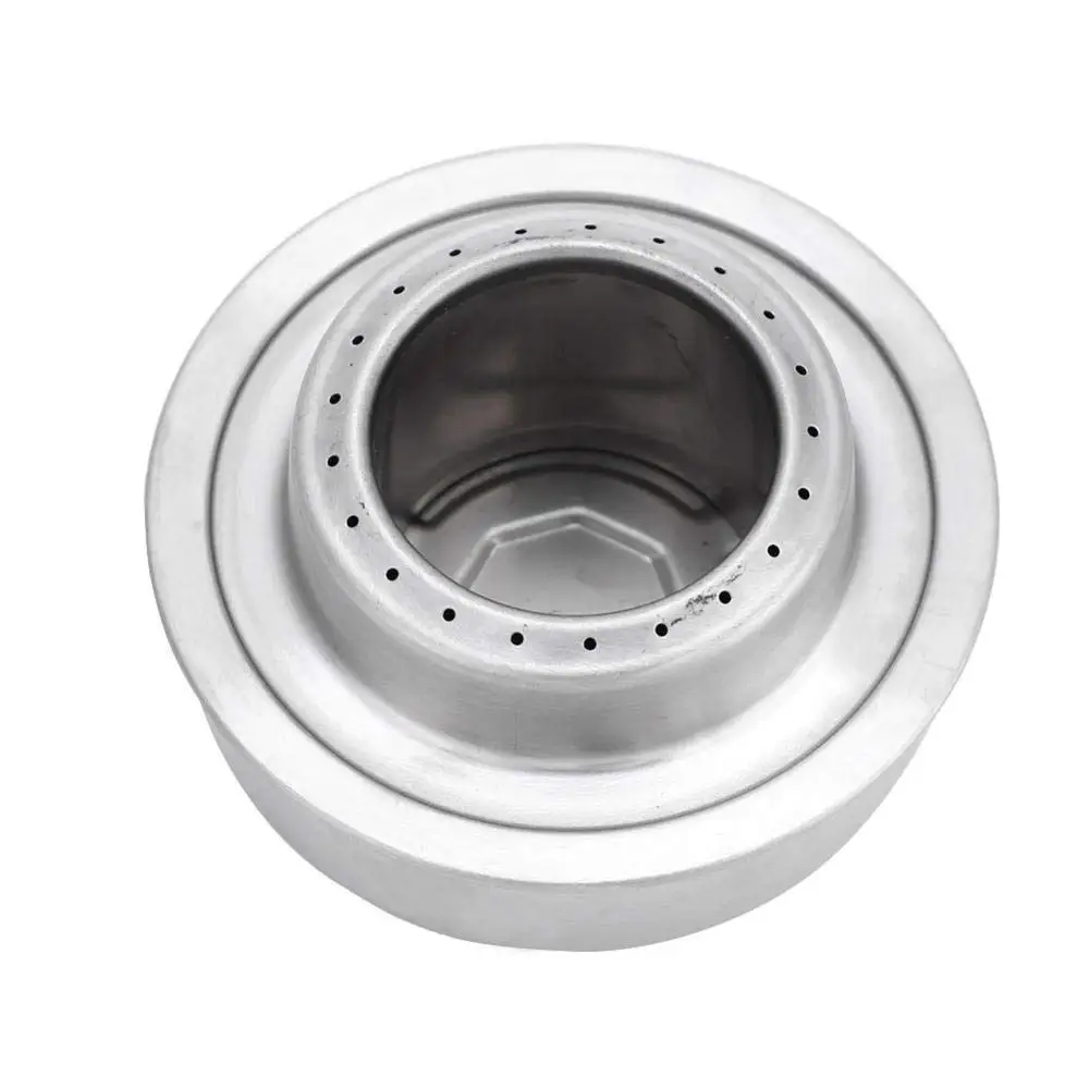 

70ml Outdoor Camping Titanium Alcohol Stove Mini Portable Liquid Alcohol Stove With Bracket