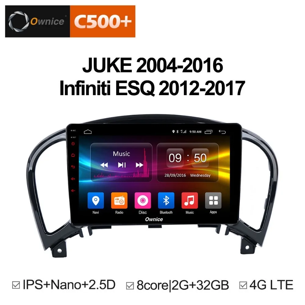 Perfect Ownice C500+ G10 Android 8.1 Octa core 2G RAM Car DVD Player GPS For NISSAN JUKE 2004-2016 car gps navigation radio audio system 0 Perfect Ownice C500+ G10 Android 8.1 Octa core 2G RAM Car DVD Player GPS For NISSAN JUKE 2004-2016 car gps navigation radio audio system 0