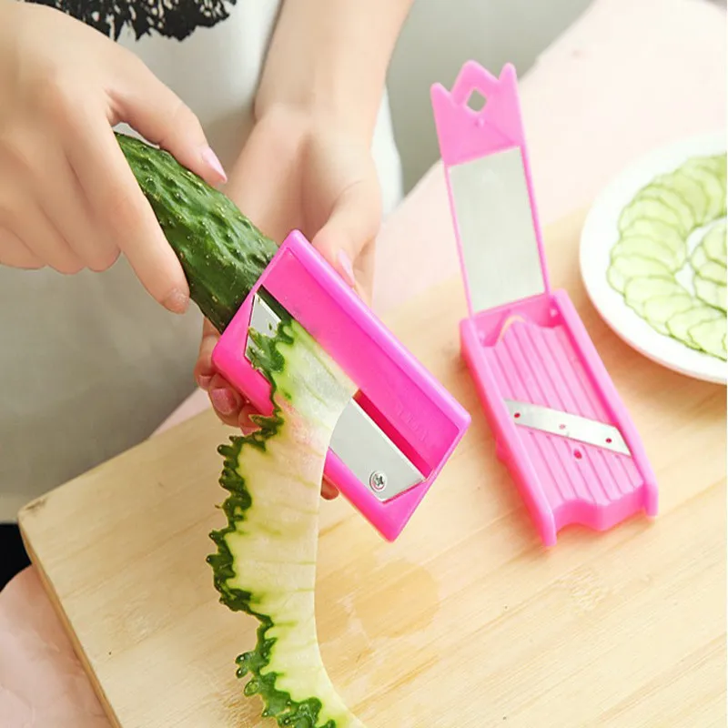 

1Pcs Vegetable Cutter Slicers Tool Household Fruit Peeler Slicer Cutter Volume Flower Kitchen Gadget Accessories Tools