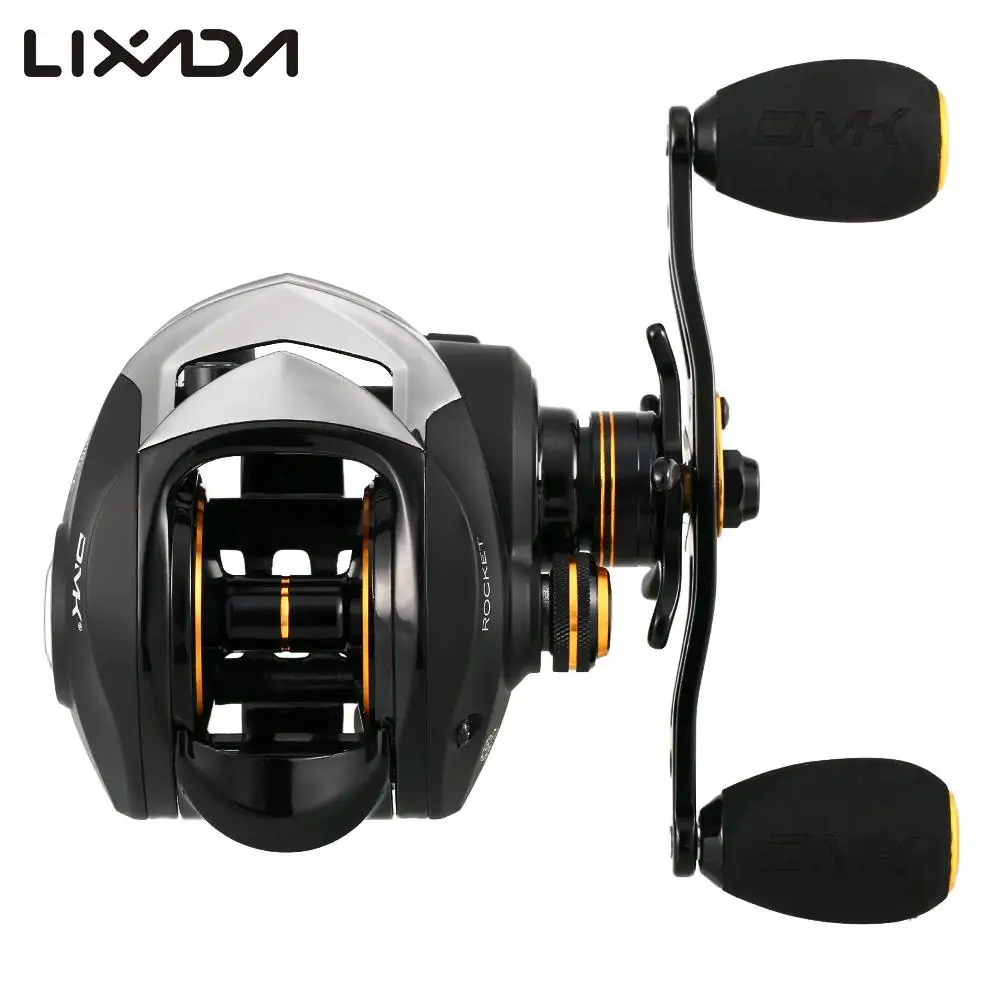 Lixada Fishing Reel 9+1 BB High Speed Baitcasting Reel GT 6.3:1  Baitcast Fishing Reel 8KG Max Drag Carp Fishing Reel Tackle