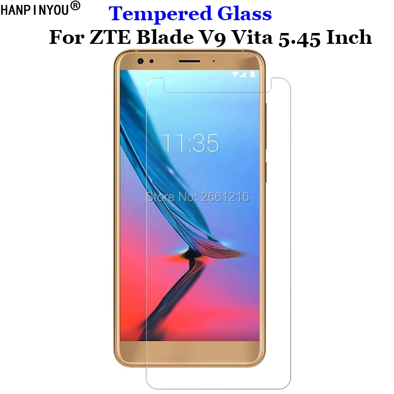 Для zte лезвие V9vita закаленное Стекло с уровнем твердости 9 H 2.5D Премиум Экран