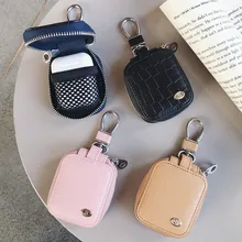 Buluby кожаный чехол для наушников Apple AirPods 2 сумка хранения милые