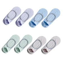 4 шт. Йога носки профессионально Нескользящие танцевальные носки Пилатес Barre детские колготки для женщин девочек(Радом 4 стиля