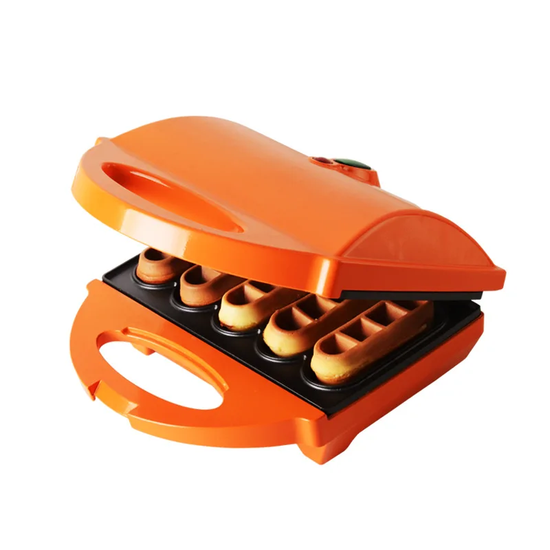 Electric Mini Home Bubble Waffle Machine Double-sided Uniform Heating Pan Baking Cooker Pancake Maker | Бытовая техника