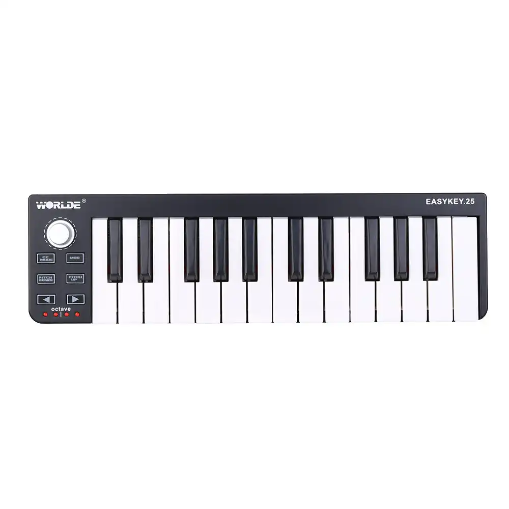 Easykey.25 Портативный клавиатура Мини 25-ключ USB MIDI контроллер - изображение