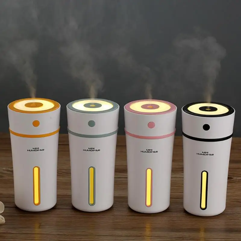 

Electric Ultrasonic Air Humidifier Essential Oil Diffuser LED Lights Aromatherapy USB Humidifier Car Aroma Diffuser Hot Sale