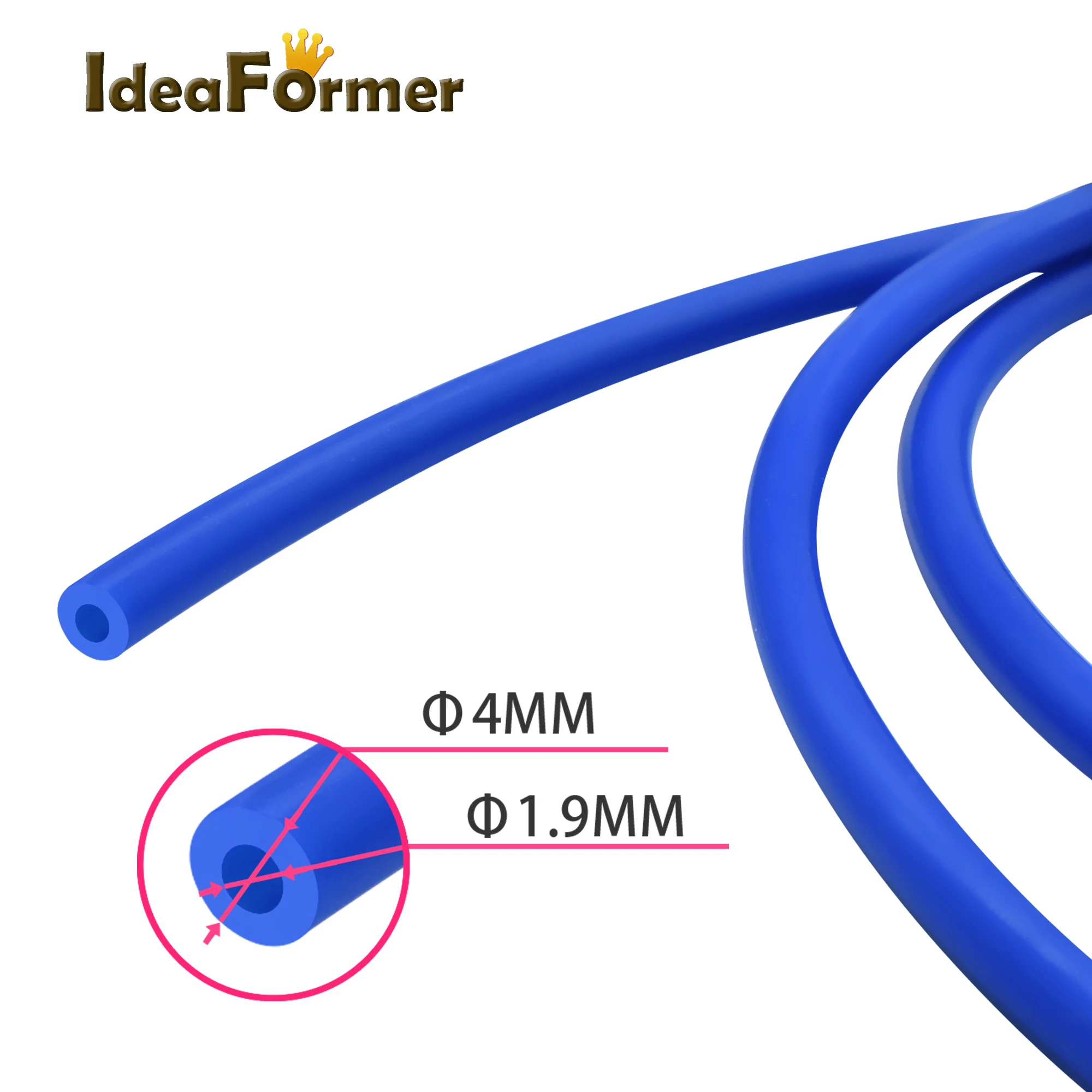 PTFE трубка тефлонто tl-фидер hotend RepRap росток Боуден экструдер 1.7mm5 ID1.9mm OD4mm/3,00mm ID 3,2mm OD4mm Capricornus трубка