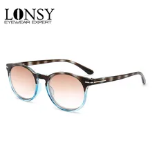 Модные круглые очки для чтения, женские и мужские очки для дальнозоркости, портативные очки, подарок для родителей