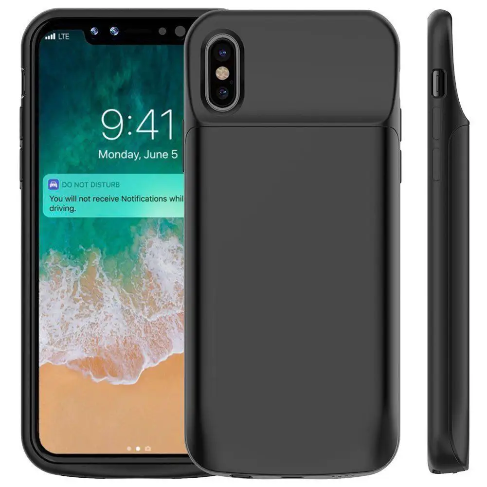Battery Charger Cases High Capacity External Charging Case 6000mAh