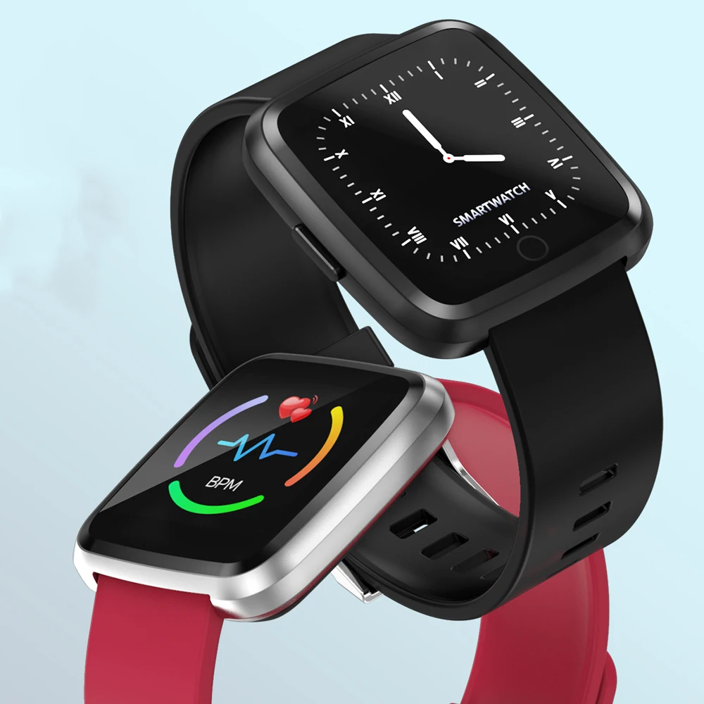 

Smart Watch Men Women Fitness Watch Heart Rate Monitor Blood Pressure Pedometer Sports Touch Screen Wristwatch Waterproof