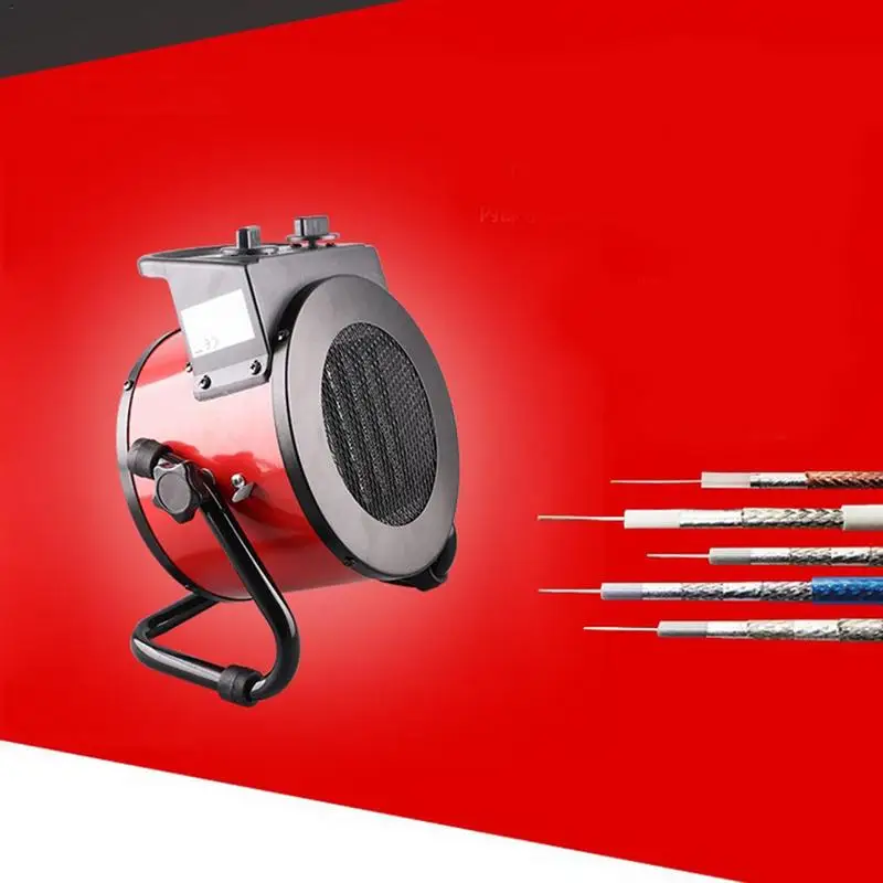 Professional 2KW/3KW 200V Industrial Heater Warm Air Blower Dryer Fan Garage Workshop Space Heater Overheating Protection 