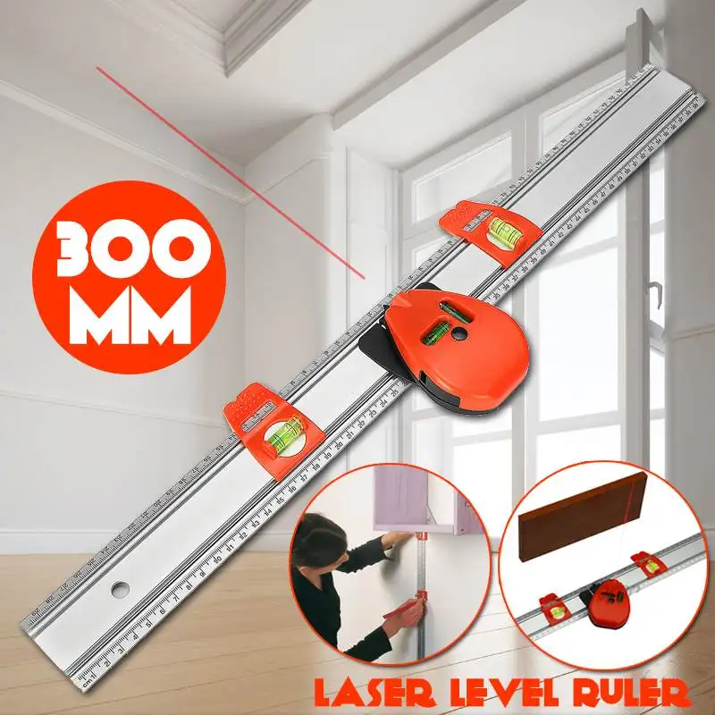

Multipurpose Laser Level Vertical Measure Standard and Metric Rulers Measure Level Magnet Level Ruler Measuring Tool
