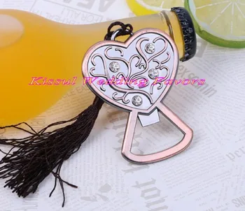 

(25 Pcs/lot) Antique Wedding gift for guests of Heart shaped Bottle opener for Bridal showers Gifts and Wedding decorations
