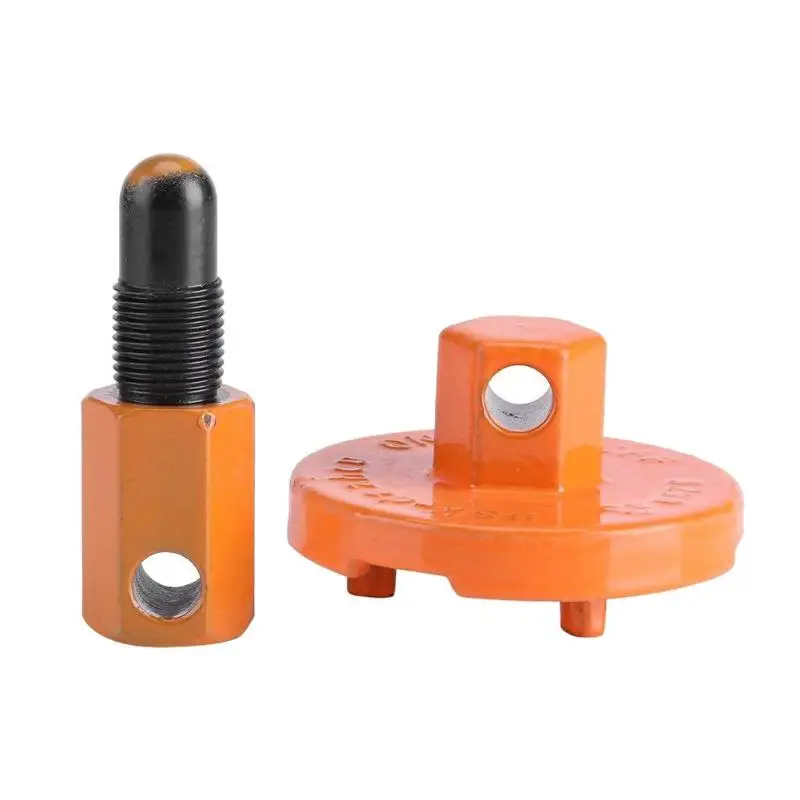 

1pcs Practical Piston Stop Tool Chainsaw Clutch Removal Tool for garden tool Orange