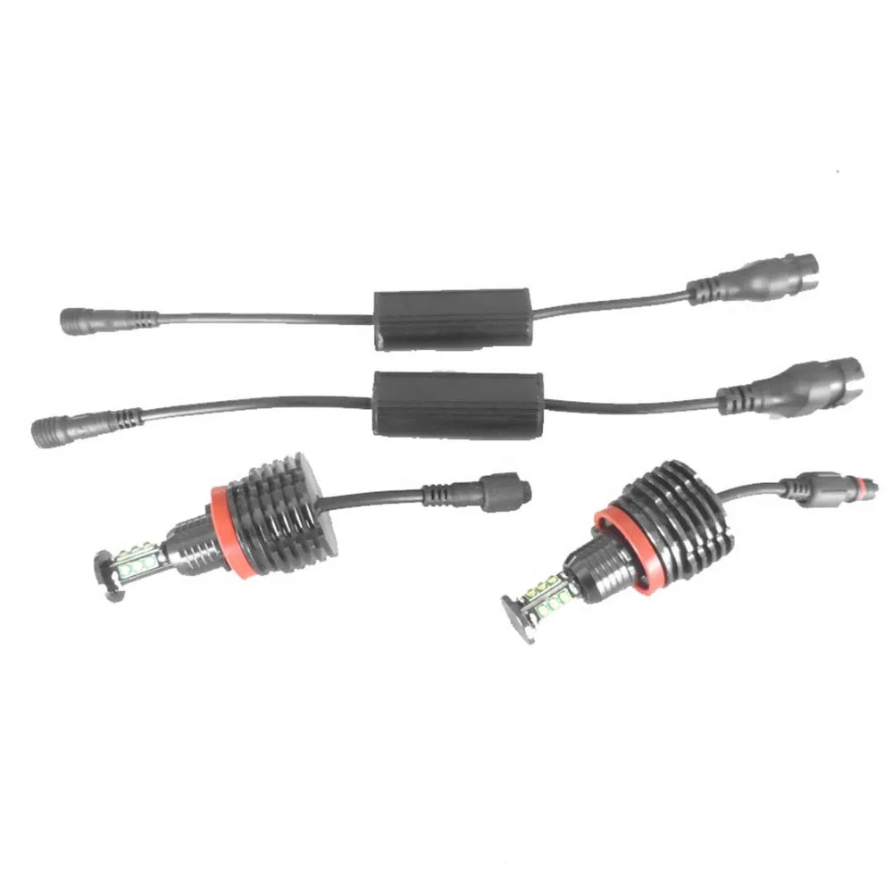 

2Pcs Car Led 120W H11 6000K 5000LM Angel Eye Fog Lamp For BMW E92