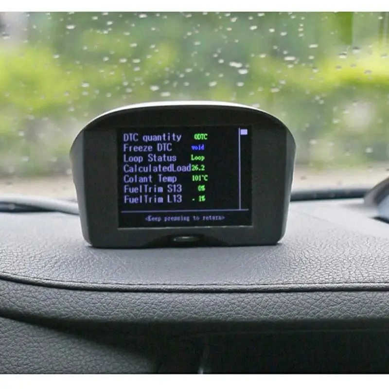 Многофункциональный X50 плюс автомобильный OBD HUD Дисплей Система Предупреждение о превышении скорости проектор лобовое стекло авто цифровое напряжение