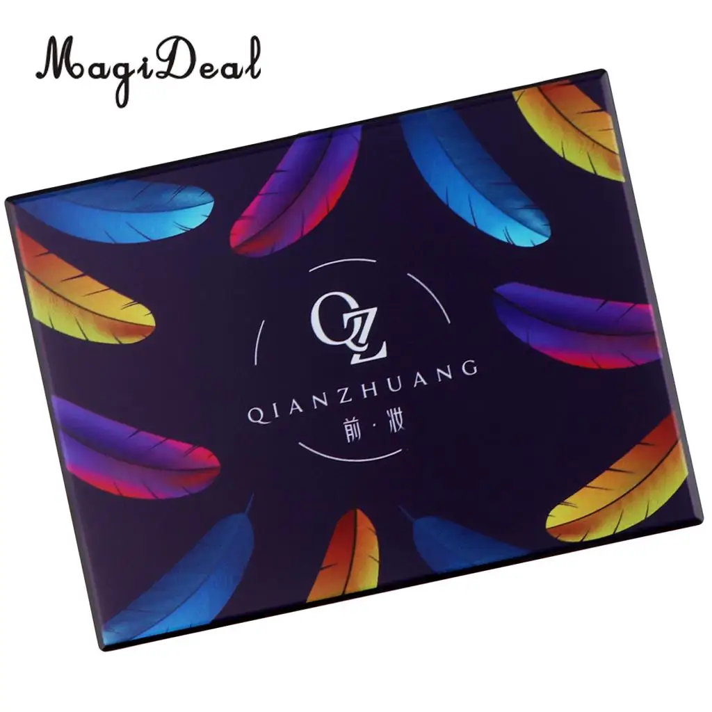 Пустая Магнитная палитра контейнер для теней румян макияж сделай сам с