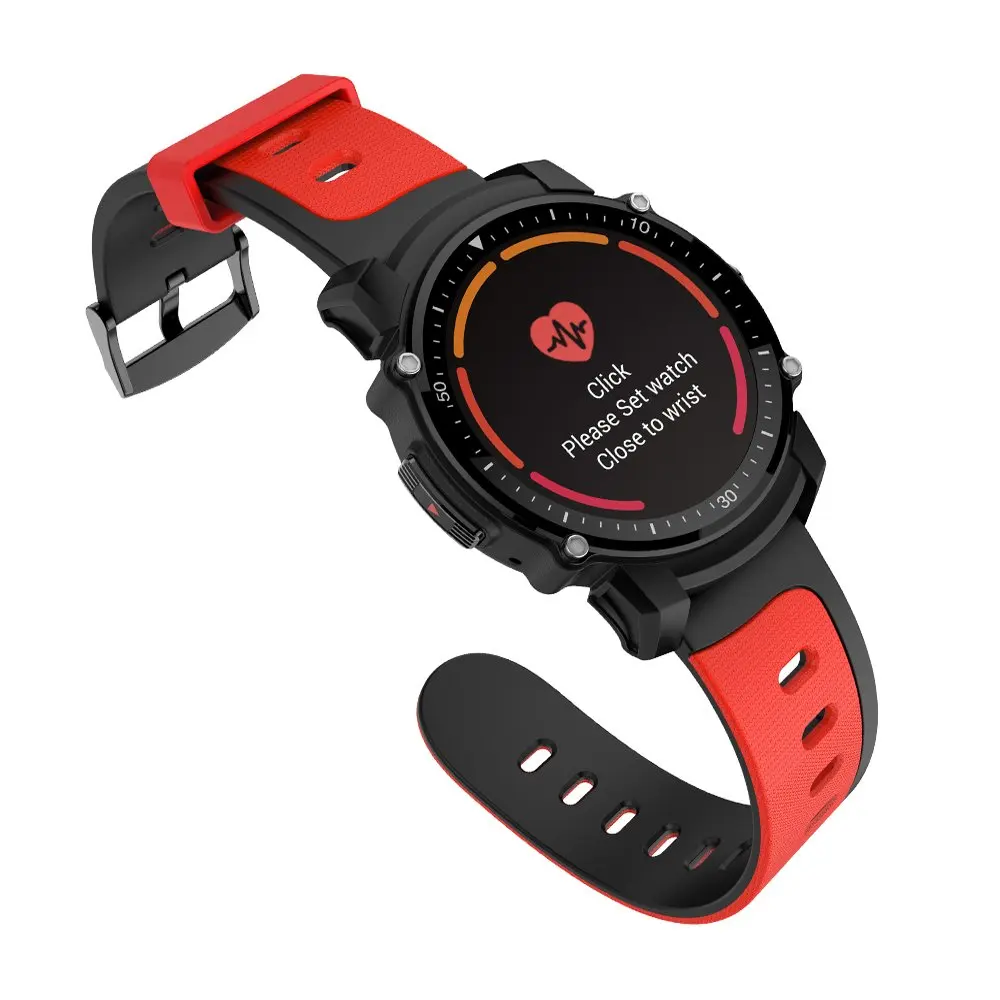 Sports Smart Watch Android 5.0 And Ios 8.0,Ip68 Waterproof Heart Rate Monitoring,Pedometer,Gps Information Reminder Sports Wat