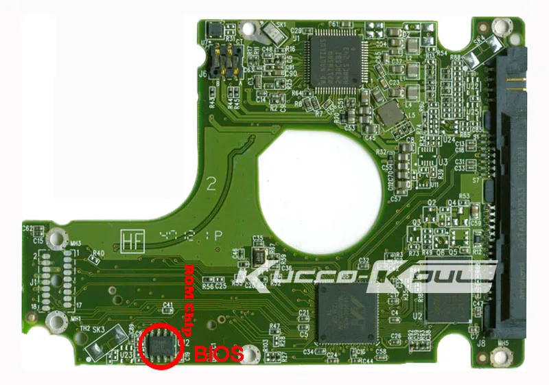 Материнская плата HDD PCB 2060-771931-000 REV P1 для ремонта жесткого диска WD 2,5 SATA восстановление данных