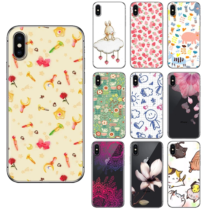 

Drop Shipping Phone Case For Alcatel Pixi 4 Plus Power 1C 1X 3 7 3C 3V 3X 5 U5 Plus Cute Art Painted TPU Soft Case