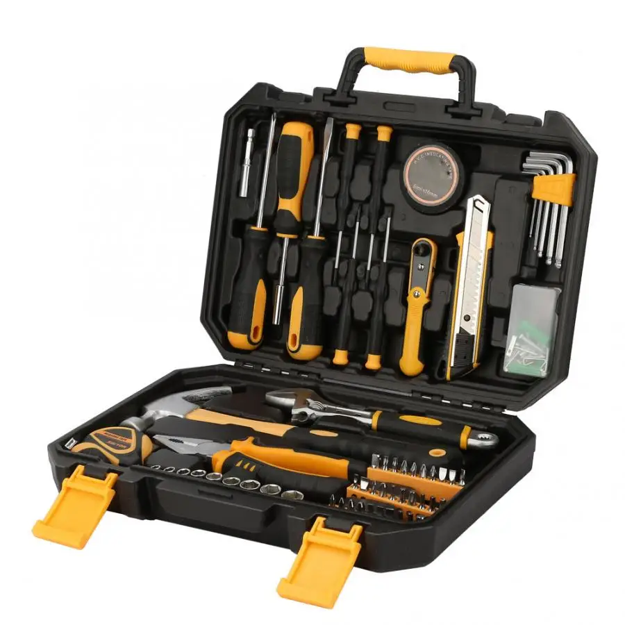 

Household Tool Kit DIY Home Repair Maintenance Hand Tools Set 105100 High Quality