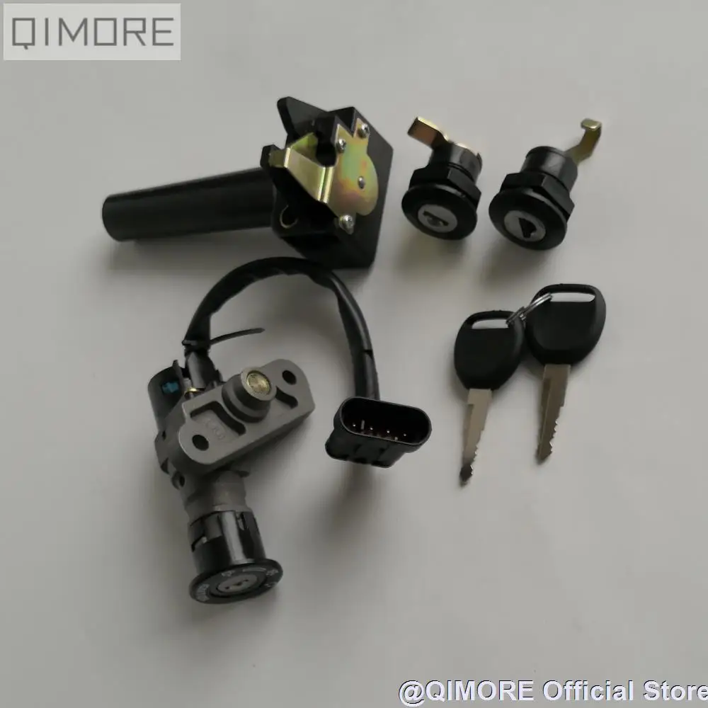 

Ignition switch lock key set (new version) for Scooter Keeway Hurricane 50 Hurricane 90 KW50QT-2 QJ50QT-2