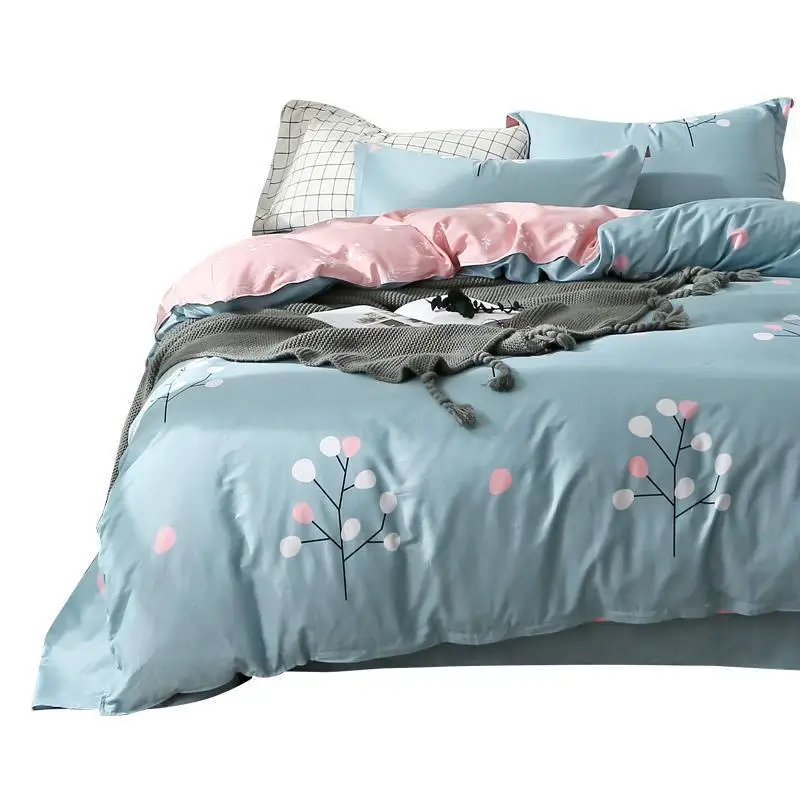 

Nordico Matrimonio Size Juego 3d Bedding Jogo Queen Comforter Cotton Linen Ropa Bed Roupa De Cama Sheet And Quilt Cover Set