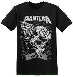 Пантера Черная футболка с графическим принтом хэви-метал, рок группы футболки 1--180 о-образным вырезом солнечного света Для мужчин футболка