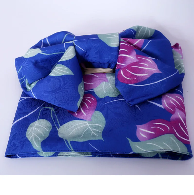 

Multi-patterns Kimono Belt Butterfly Festival Vintage Kimono Bathrobe Belts Cotton Robe Yukata Obi Women Cosplay Props A9328