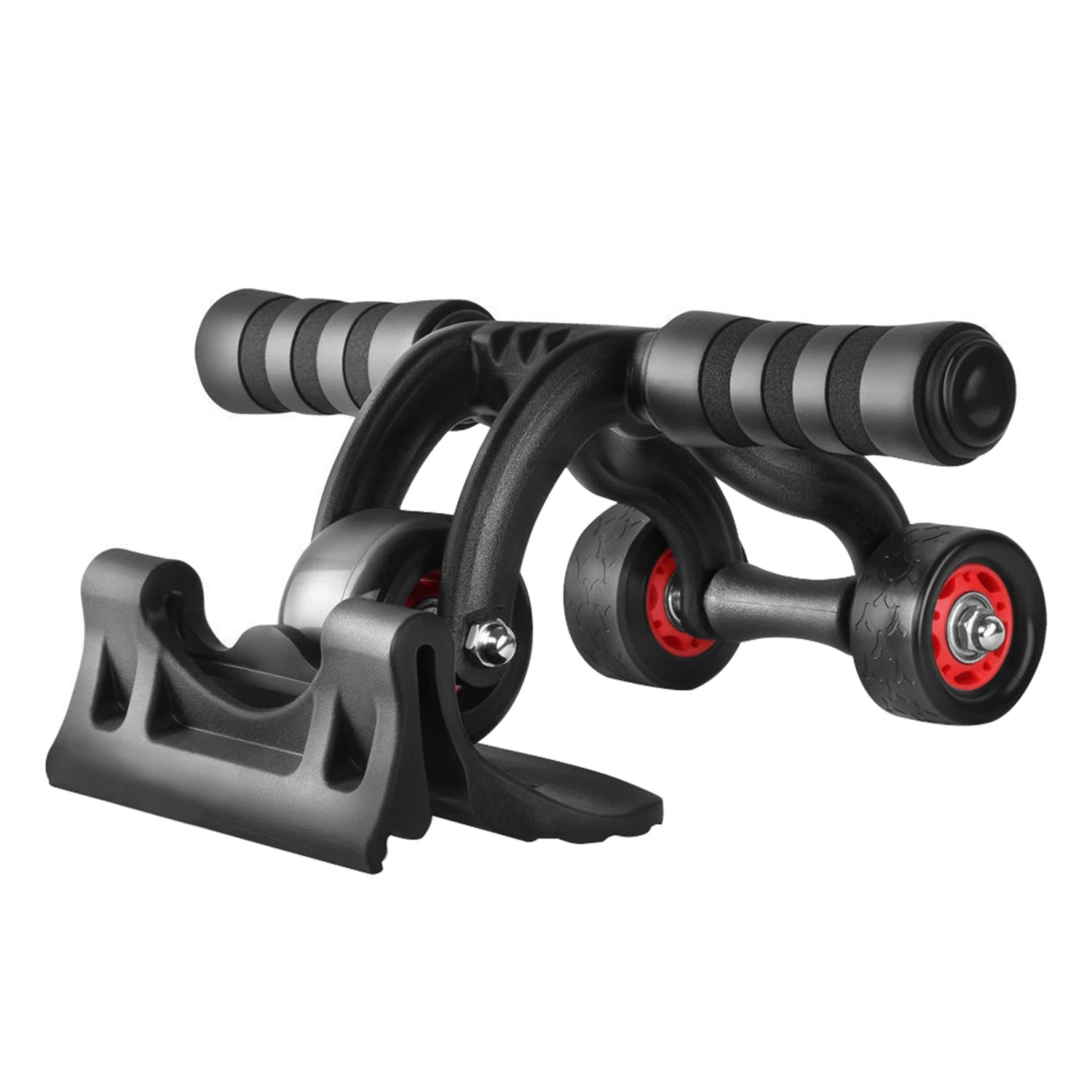 

Hot 3-Wheel Fitness Ab Roller Workout System, Abdominal Abs Gym Exerciser