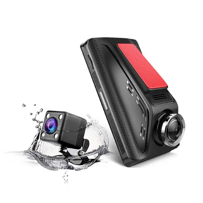 

V350 Car DVR Dash Camera 1080P Night Version Car Registrator Dash Cam Dual Lens DVRs Camcorder with Rear View Camera