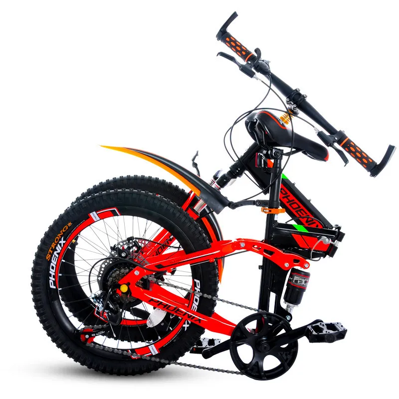 Perfect New Brand Children Bike Carbon Steel Frame 20 Inch Wheel Dual Disc Brake Folding Bicycle Outdoor Sports Mtb Bicileta 1 Perfect New Brand Children Bike Carbon Steel Frame 20 Inch Wheel Dual Disc Brake Folding Bicycle Outdoor Sports Mtb Bicileta 1