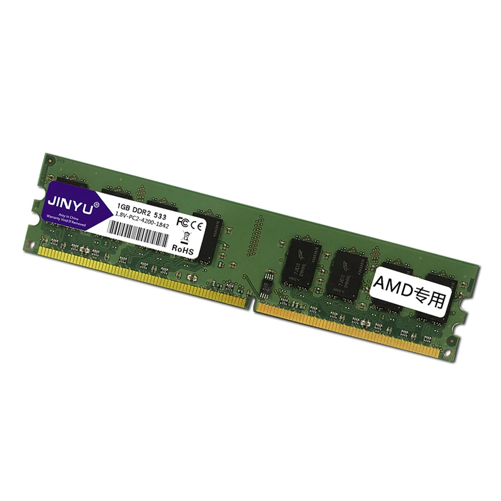 Jinyu Ddr2 533 Mhz 1,8 V 240Pin ОЗУ компьютера памяти для материнской платы Amd