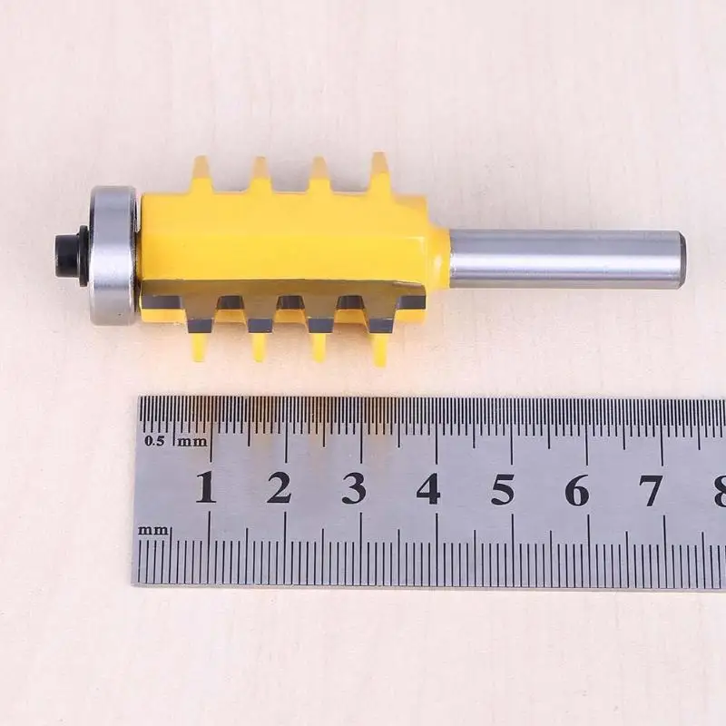 8 мм хвостовик Т-образный фреза деревообрабатывающий резец инструмент сверление Т-паз фреза DIY Деревообрабатывающие инструменты