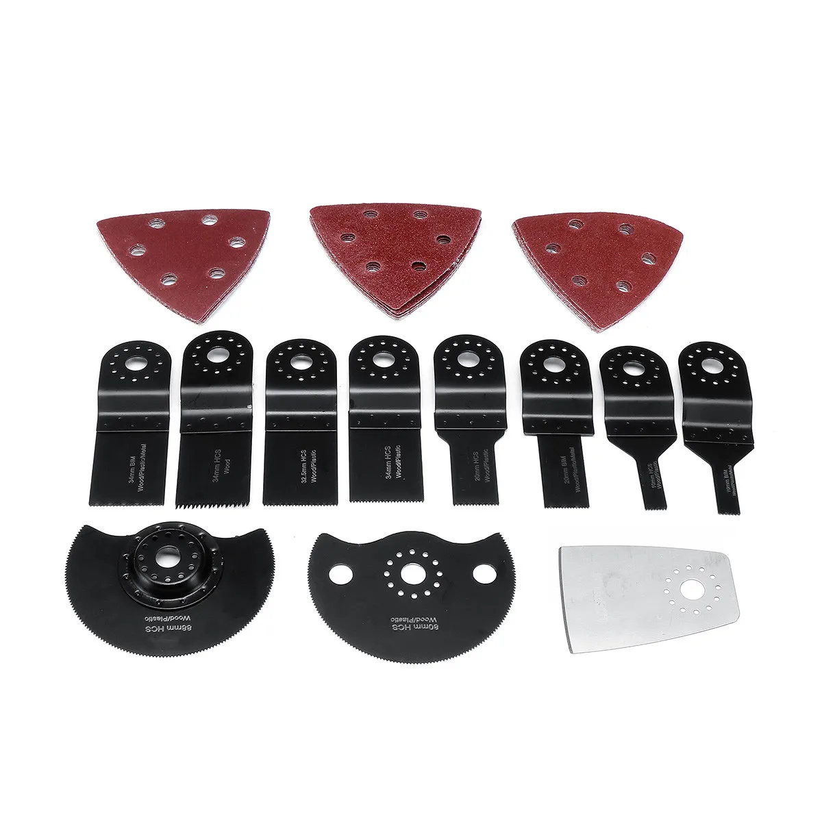 

26PCS Multi-function Trimming Tool Machine Woodworking Tools Electric Blade Wood Slotting Machine Cutting Machine Kits