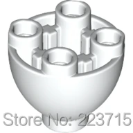 

*Sphere 2X2X1 1/3 Inverted* 24947 20pcs DIY enlighten block brick part No. G1194 Compatible With Other Assembles Particles