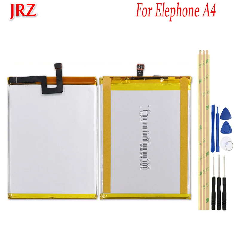 Запасной аккумулятор JRZ 3000 мАч для Elephone A4 сменные батареи телефона | Мобильные