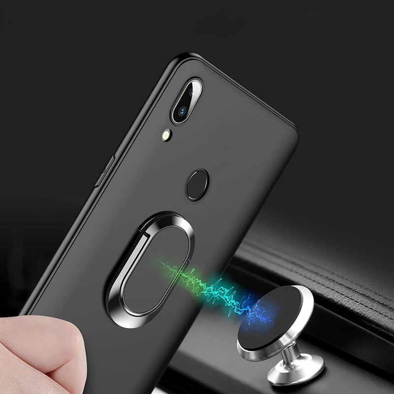 Чехол для UMIDIGI A3 чехол Pro силиконовый с кольцом пальцев роскошный Магнитный