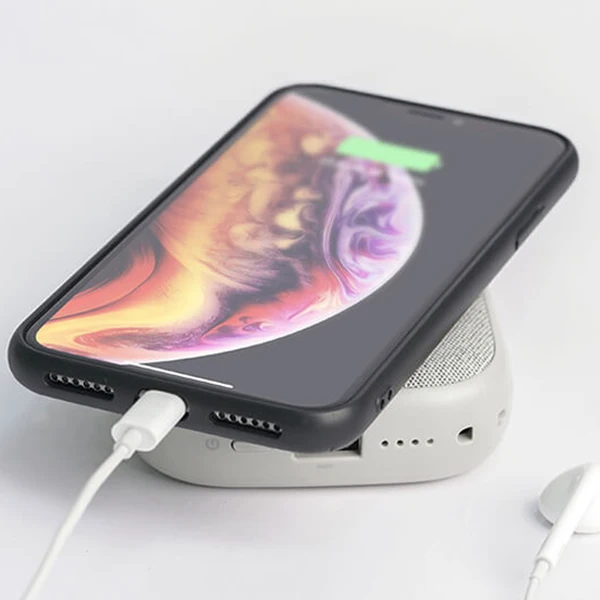 Xiaomi SOLOVE 10000 мАч беспроводное QI зарядное устройство двойной USB внешний аккумулятор