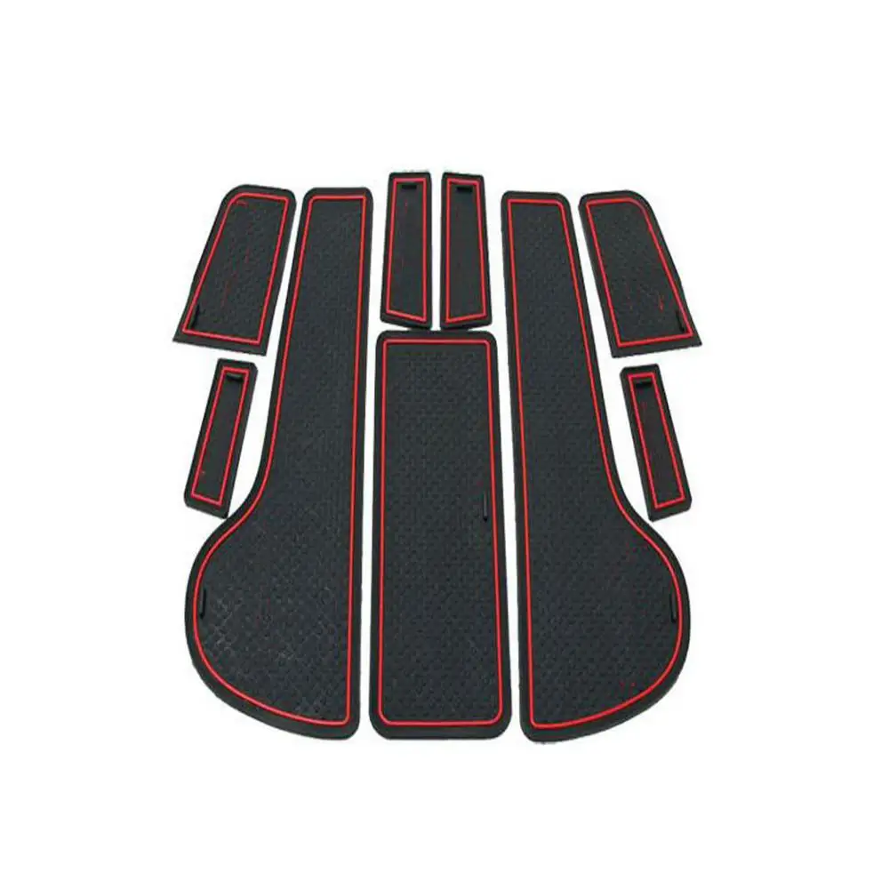 

Dongzhen Non-Slip Interior door pad cup mat car styling fit for Chervolet Cruze 2009-2013 9pcs per set