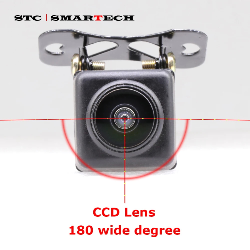 SMARTECH 180 градусов Автомобильная камера CCD объектив большая широкоугольная