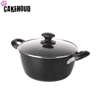 

CAKEHOUD 20cmThicken Soup Pot Cooker Maifan Stone Non-stick Pan Chef Classic Aluminum Soup Pot With Lid Kitchen Cooking Utensils