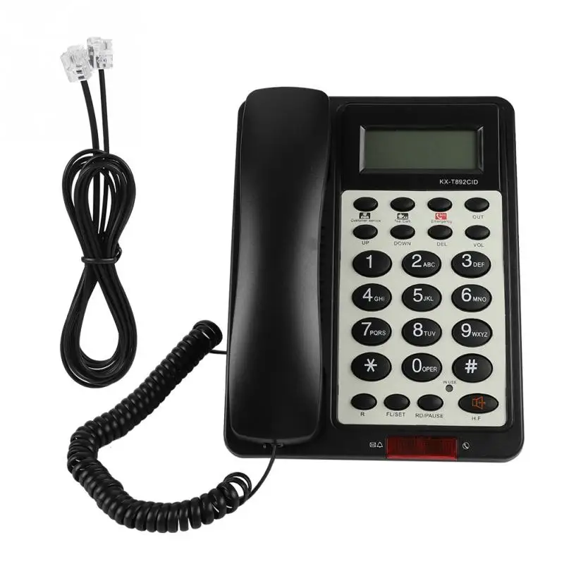 

KX-T892 Home Hotel Wired Corded Desktop Wall Phone Office Landline Telephone