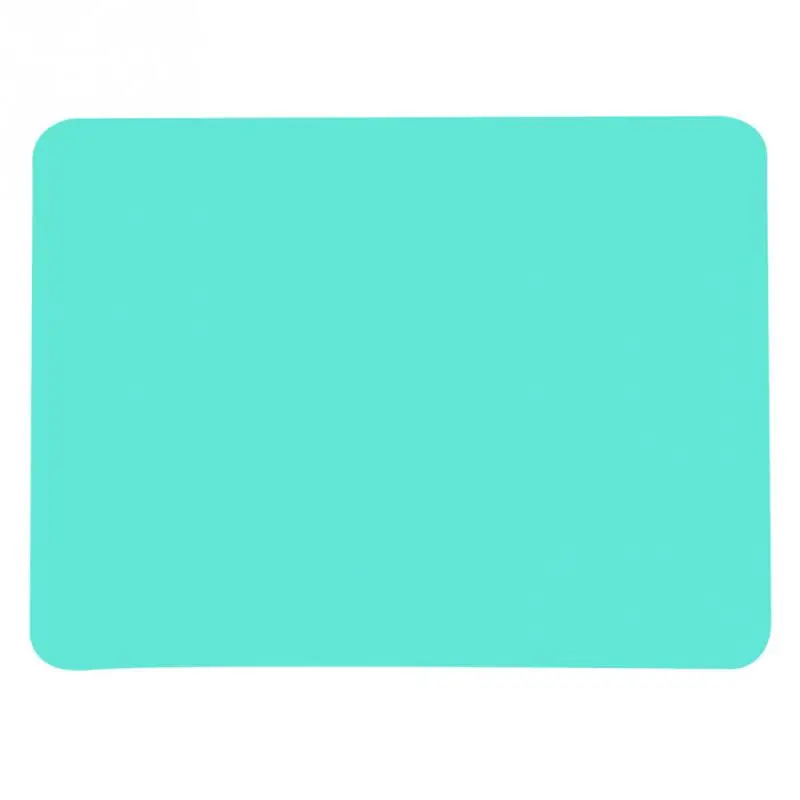 5 Colors Anti-skiding Heat Resistant Rectangle Table Mat Waterproof Non-stick Silicone Placemats Table Mat Kitchen Tool #180809