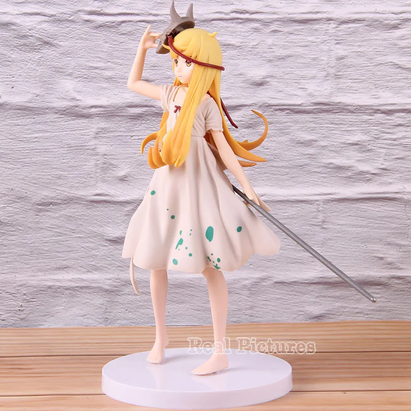 EXQ фигурка Monogatari Oshino Shinobu Bakemonogatari Shinobu фигурка ПВХ Коллекционная модель игрушки