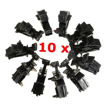 

10pcs/20pcs Black Nylon Grille Clip Retainer 90467-12040 Fit For Toyota Tacoma RAV4 Pickup Truck 4 Runner