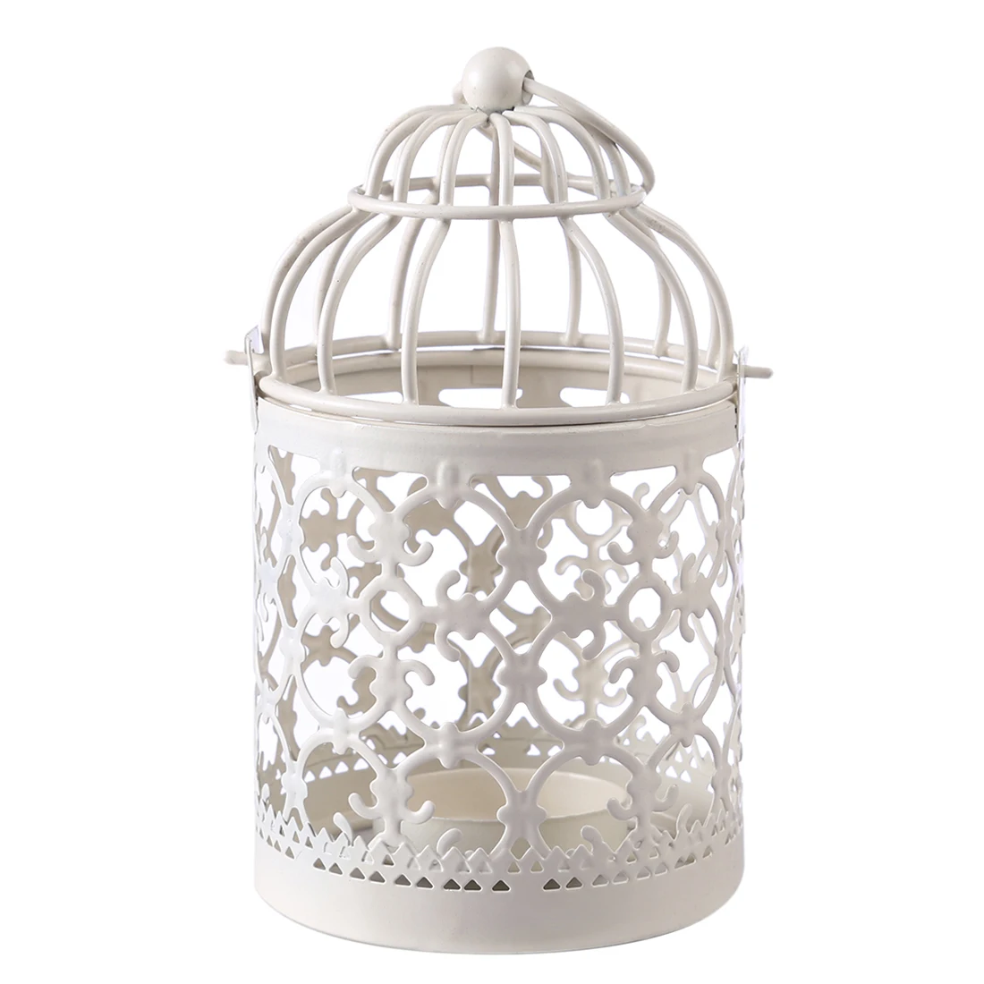 

European Style Iron Art Hollow Birdcage Candle Holder Centerpieces For Home Decor Metal Candle Holders Wedding Decorations