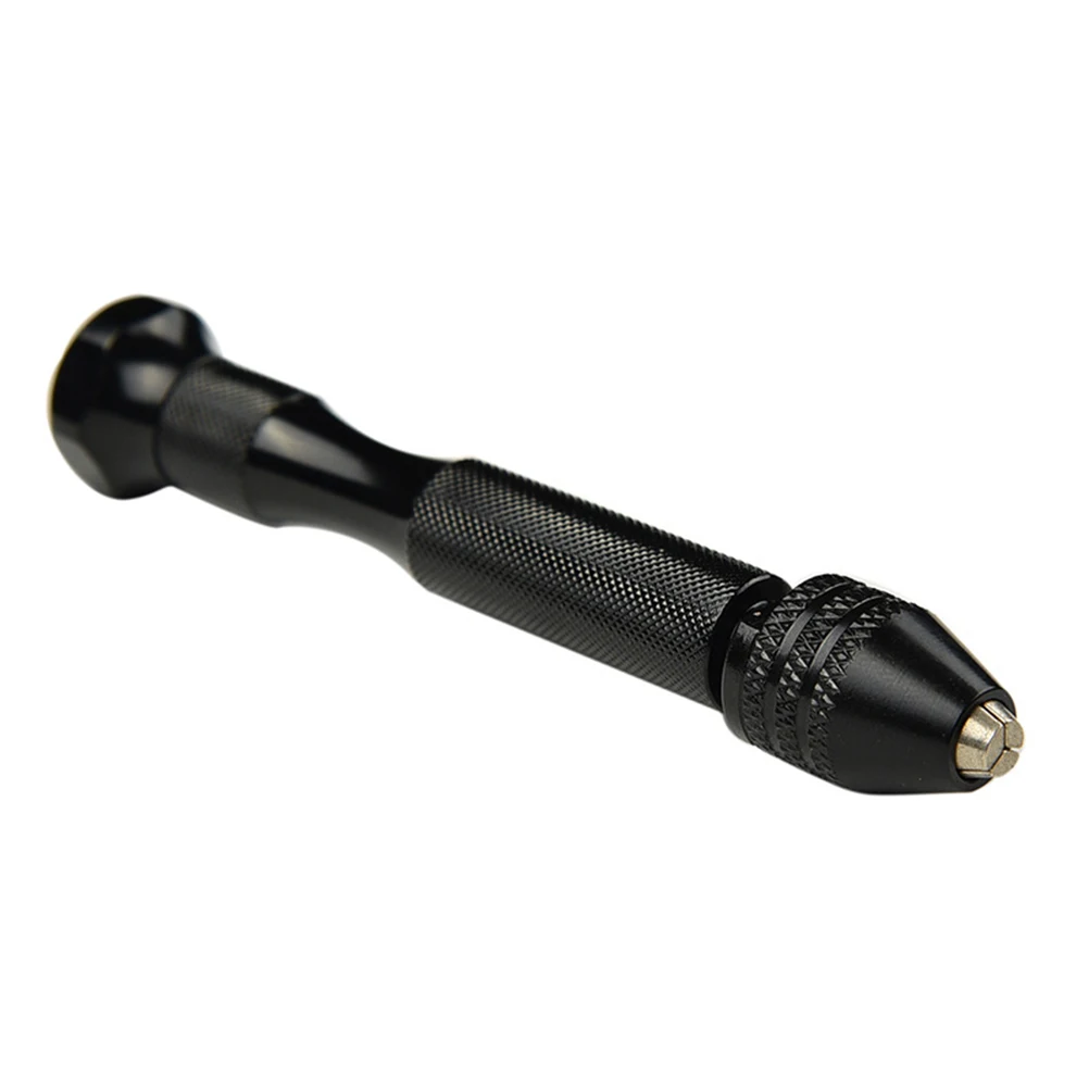 

1 Pc Mini Precision Pin Vise Hand Drill Rotatable 3-Jaw Hand Drill for Drilling Jewelry Wood Resin Amber Walnut