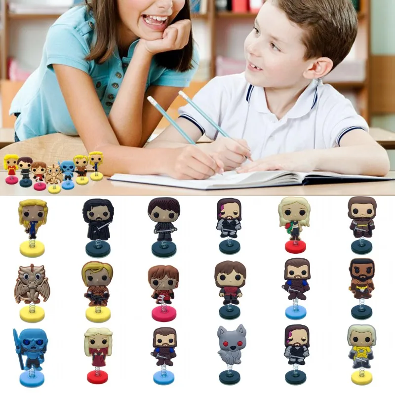

1pcs Game of Thrones Hot Movie Figure Standing Dolls PVC Accessories Home Decoration DIY Spring Toys Kid Gift Party Favors