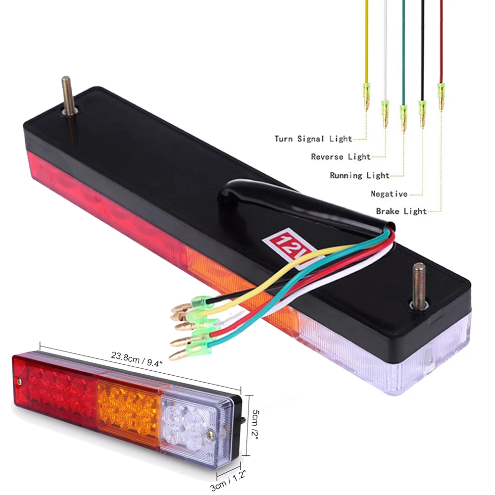 

1 X 20 LED Tail Light Car Truck Trailer Stop Rear Reverse Turn Indicator Lamp
